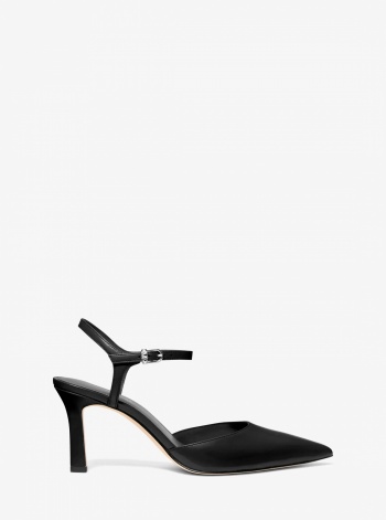 Michael Kors Amara Leather Mid Pump