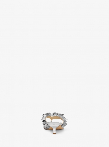 MICHAEL Michael Kors Loretta Sequin Embellished Metallic Sandal