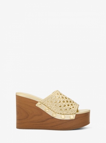 Michael Kors Mayes Woven Wedge Sandal