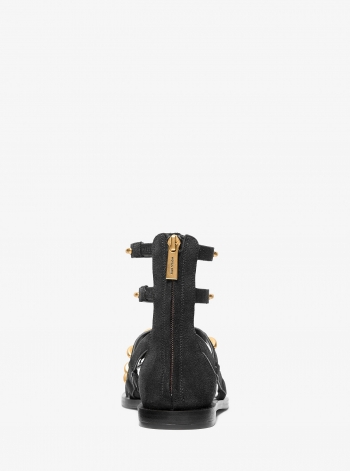 MICHAEL Michael Kors Noa Studded Suede Gladiator Sandal