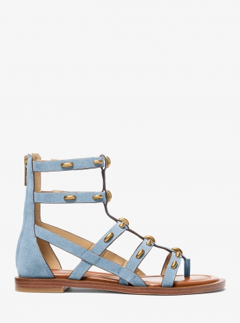 MICHAEL Michael Kors Noa Studded Suede Gladiator Sandal