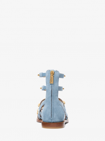 MICHAEL Michael Kors Noa Studded Suede Gladiator Sandal