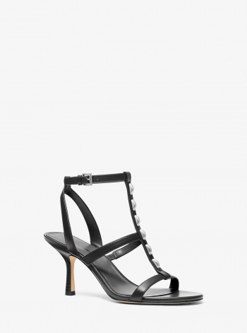 MICHAEL Michael Kors Nara Studded Leather Sandal