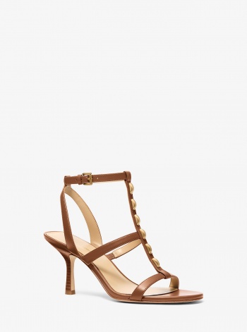MICHAEL Michael Kors Nara Studded Leather Sandal