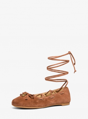 MICHAEL Michael Kors Shae Flex Suede Ballet Flat