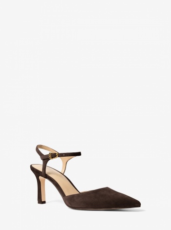 Michael Kors Amara Suede Slingback Pump