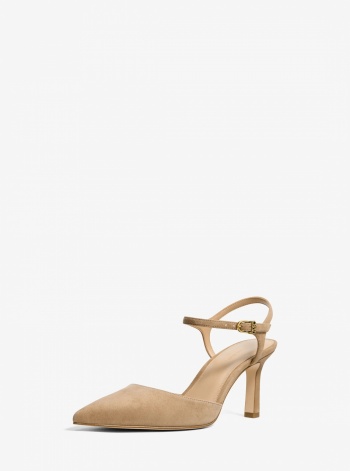 Michael Kors Amara Suede Slingback Pump