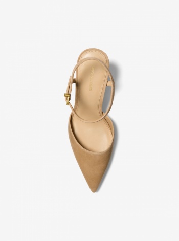 Michael Kors Amara Suede Slingback Pump
