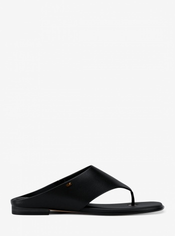Michael Kors Alster Leather Thong Sandal