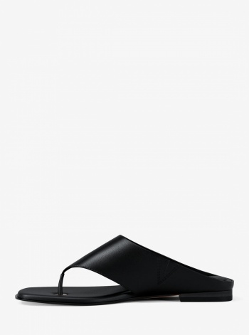 Michael Kors Alster Leather Thong Sandal