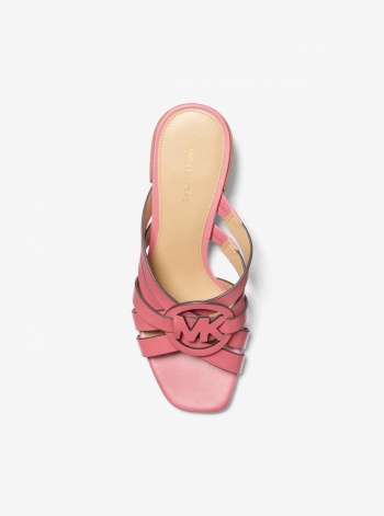 Michael Kors Erika Leather Sandal