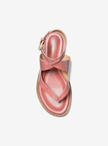 Michael Kors Irene Leather Thong Sandal