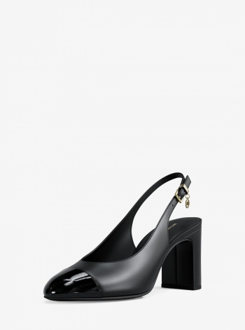 Michael Kors Piper Flex Leather Slingback Pump