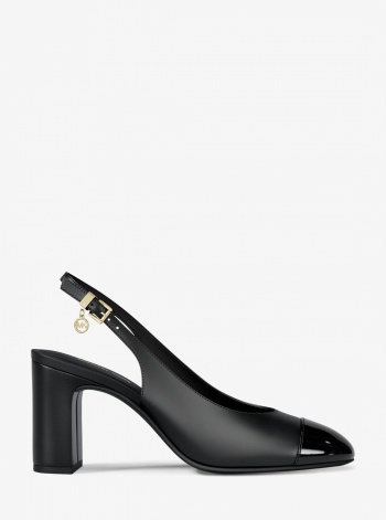 Michael Kors Piper Flex Leather Slingback Pump