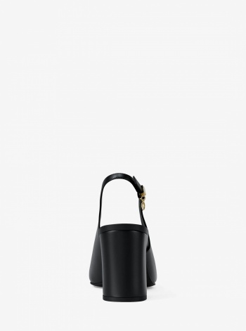 Michael Kors Piper Flex Leather Slingback Pump