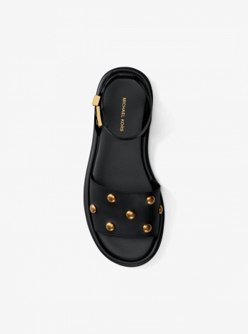 Michael Kors Rosetta Studded Leather Sandal