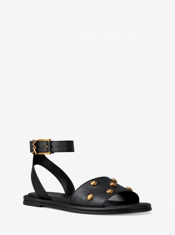 MICHAEL Michael Kors Rosetta Studded Leather Sandal