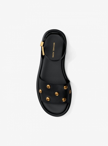 MICHAEL Michael Kors Rosetta Studded Leather Sandal