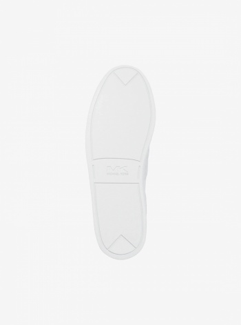 Michael Kors Mens Brady Signature Logo and Leather Sneaker