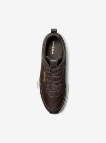 Michael Kors Mens Hartley Leather Trainer