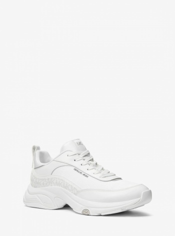 Michael Kors Mens Hartley Leather Trainer