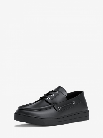 Michael Kors Mens Aiden Leather Boat Shoes