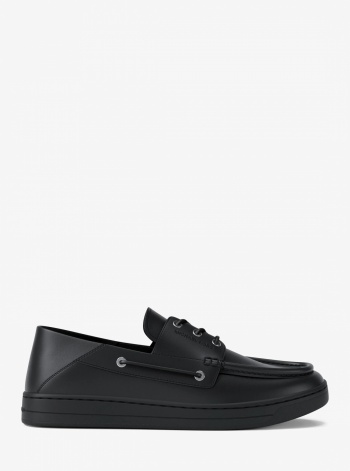 Michael Kors Mens Aiden Leather Boat Shoes