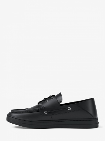 Michael Kors Mens Aiden Leather Boat Shoes