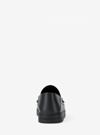 Michael Kors Mens Aiden Leather Boat Shoes