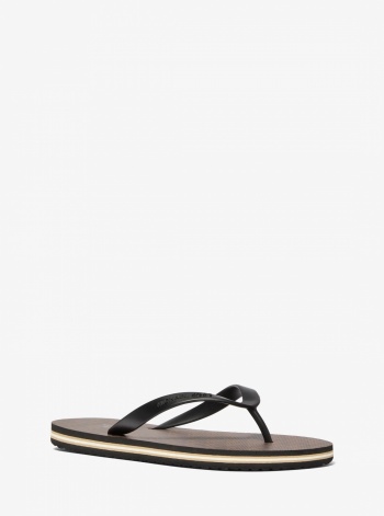 Michael Kors Mens Travis Logo Flip-Flop