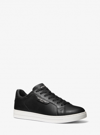 Michael Kors Mens Keating Leather Sneaker