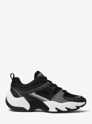 Michael Kors Mens Chase Mixed-Media Trainer