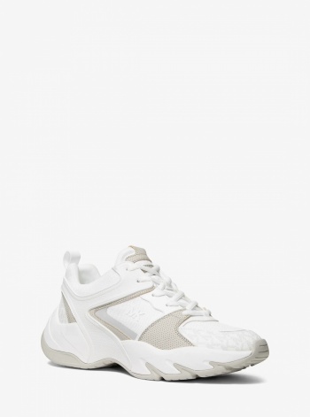 Michael Kors Mens Chase Mixed-Media Trainer