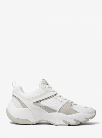 Michael Kors Mens Chase Mixed-Media Trainer