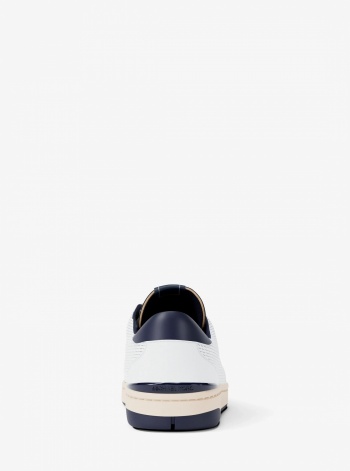 Michael Kors Mens Wilton Perforated Leather Sneaker
