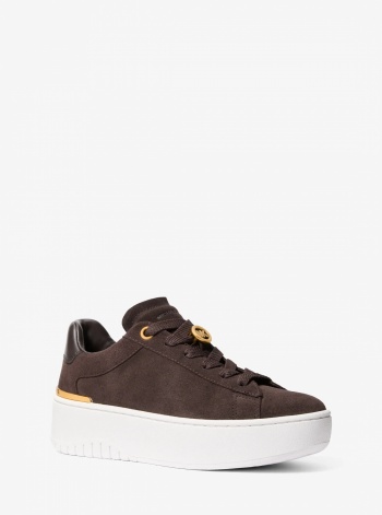 Michael Kors Dottie Suede Platform Sneaker