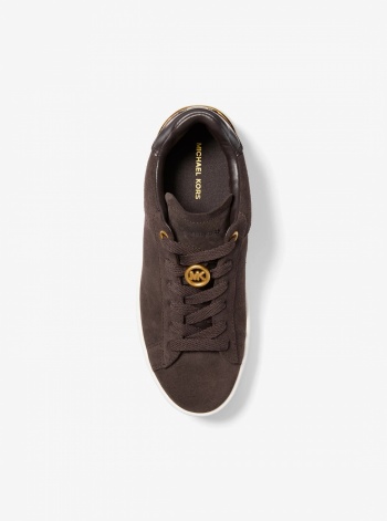 Michael Kors Dottie Suede Platform Sneaker