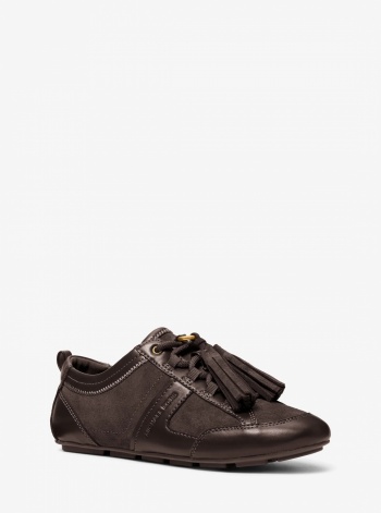 Michael Kors Keely Tassel Suede Trainer