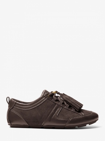 Michael Kors Keely Tassel Suede Trainer
