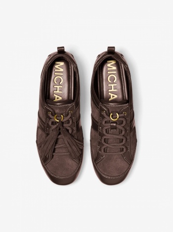 Michael Kors Keely Tassel Suede Trainer