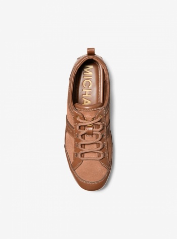 Michael Kors Keely Tassel Suede Trainer