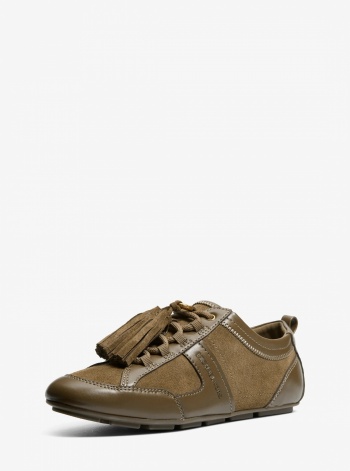 Michael Kors Keely Tassel Suede Trainer