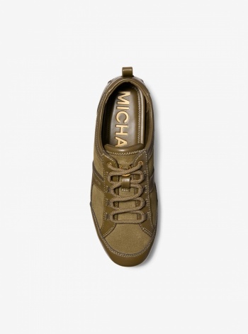 Michael Kors Keely Tassel Suede Trainer