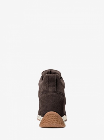 Michael Kors Nikko S2 Suede Wedge Trainer