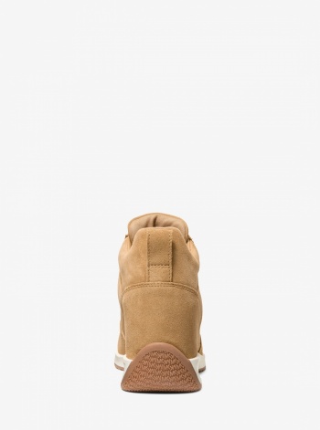 Michael Kors Nikko S2 Suede Wedge Trainer
