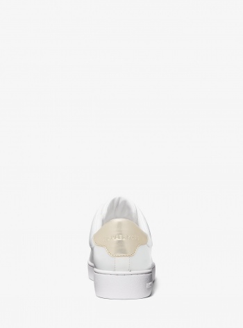 MICHAEL Michael Kors Keaton Leather Zip-Up Sneaker