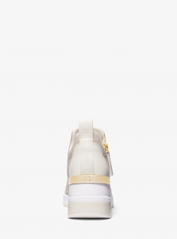 MICHAEL Michael Kors Willis Metallic Stretch Knit Trainer