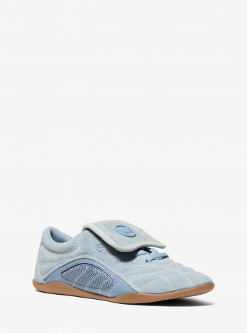 MICHAEL Michael Kors Kyler Suede and Mesh Trainer