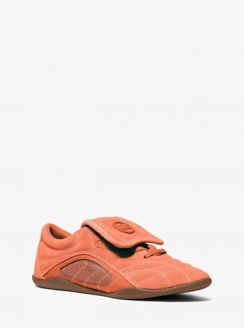 MICHAEL Michael Kors Kyler Suede and Mesh Trainer