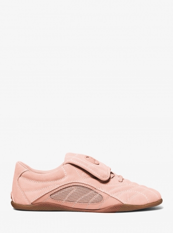 MICHAEL Michael Kors Kyler Suede and Mesh Trainer
